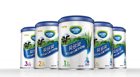 【团队案例】纽菲特奶粉—奶粉行业—产品包装设计—产品vi设计